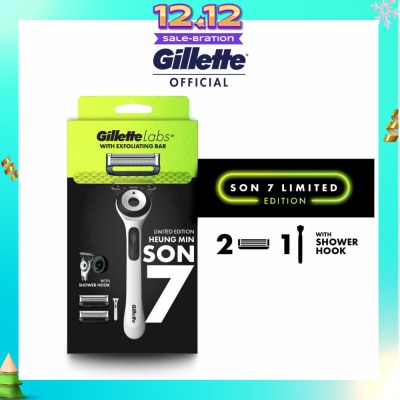 GILLETTE Labs x Son 7 Limited Edition With Exfoliating Bar Razor For Men 1s