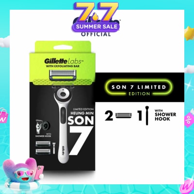GILLETTE - Labs x Son 7 Limited Edition With Exfoliating Bar Razor For Men 1s