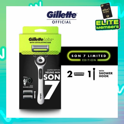 GILLETTE Labs x Son 7 Limited Edition With Exfoliating Bar Razor For Men 1s