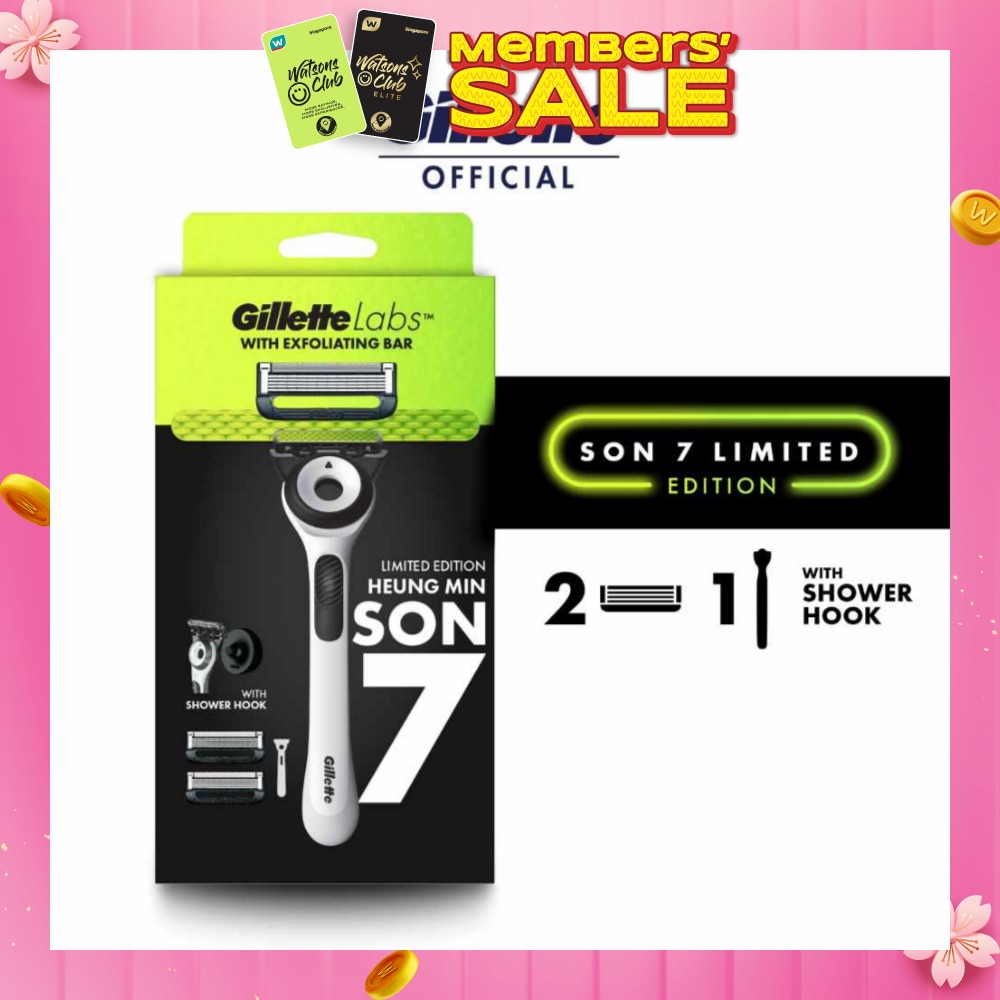 Labs x Son 7 Limited Edition With Exfoliating Bar Razor For Men 1s