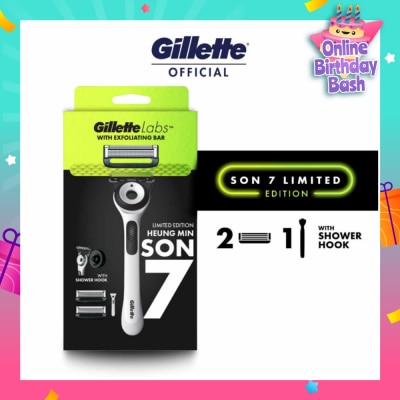 GILLETTE Labs x Son 7 Limited Edition With Exfoliating Bar Razor For Men 1s
