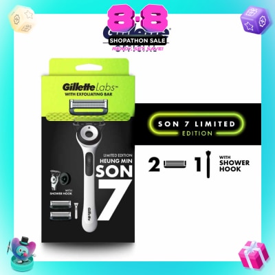 GILLETTE - Labs x Son 7 Limited Edition With Exfoliating Bar Razor For Men 1s