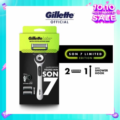 GILLETTE Labs x Son 7 Limited Edition With Exfoliating Bar Razor For Men 1s