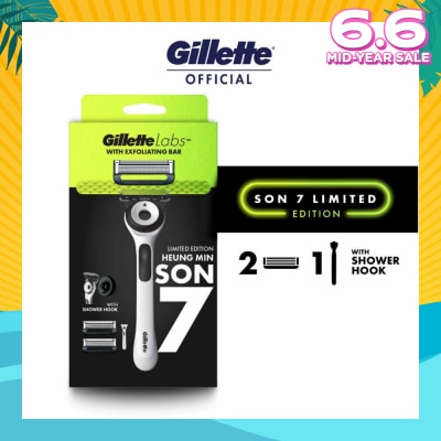 GILLETTE Labs x Son 7 Limited Edition With Exfoliating Bar Razor For Men 1s
