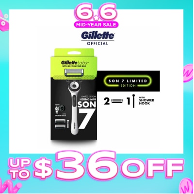 GILLETTE - Labs x Son 7 Limited Edition With Exfoliating Bar Razor For Men 1s