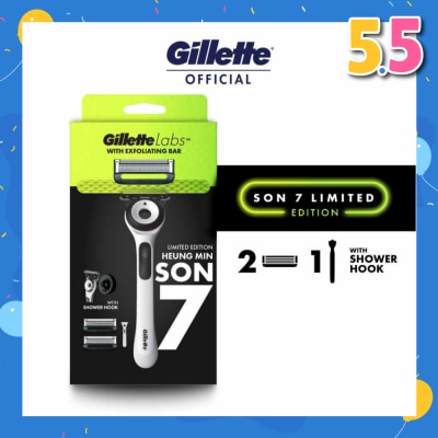 GILLETTE Labs x Son 7 Limited Edition With Exfoliating Bar Razor For Men 1s