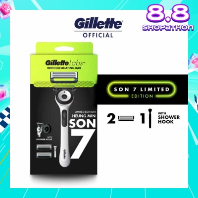 GILLETTE Labs x Son 7 Limited Edition With Exfoliating Bar Razor For Men 1s