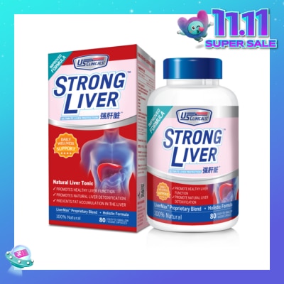 US CLINICALS StrongLiver 80s