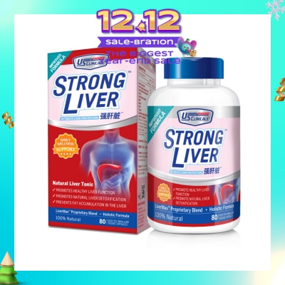 US CLINICALS StrongLiver 80s