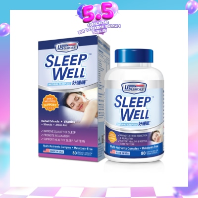 US CLINICALS - SleepWell 80's
