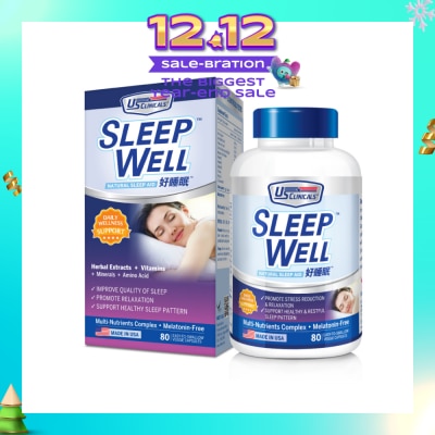 US CLINICALS SleepWell 80's