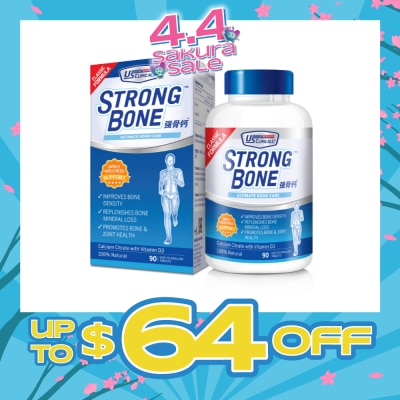 US CLINICALS - StrongBone 90's (Expiry: Sep`2026)
