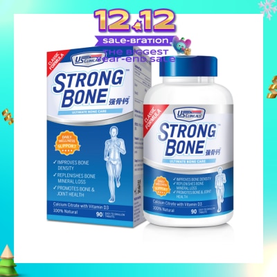 US CLINICALS StrongBone 90's (Expiry: Sep`2026)