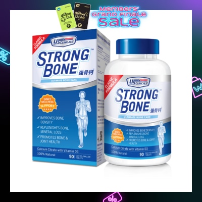 US CLINICALS StrongBone 90's (Expiry: Sep`2026)