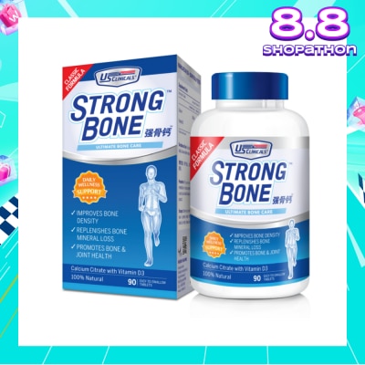 US CLINICALS StrongBone 90's