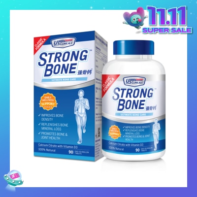 US CLINICALS StrongBone 90's