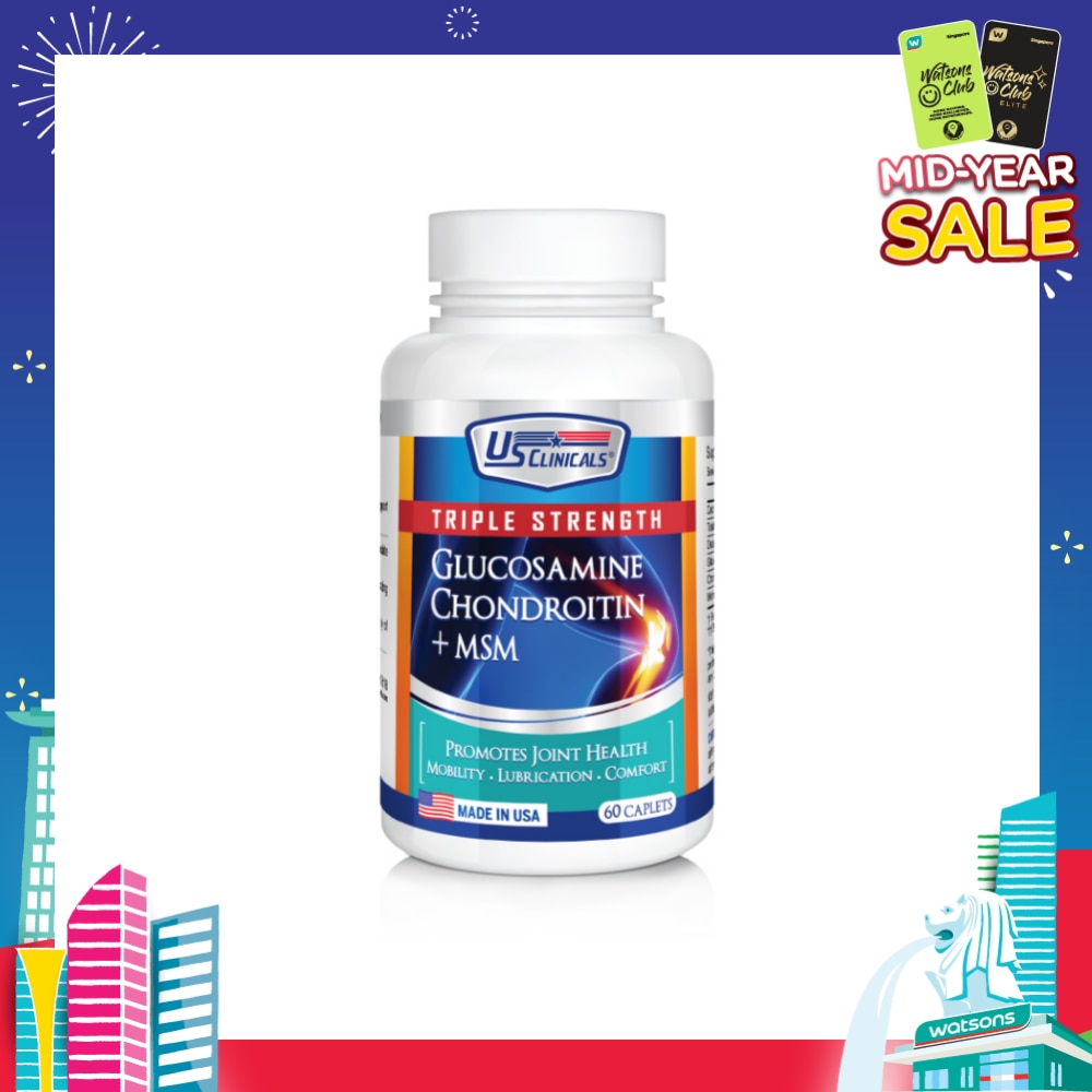 Triple Strength Glucosamine Chondroitin + MSM 60's