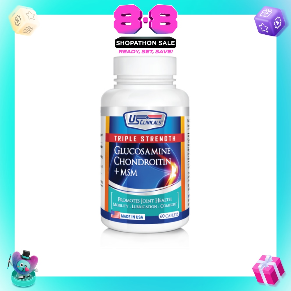 Triple Strength With Glucosamine Chondroitin + MSM For Joint Health 90s