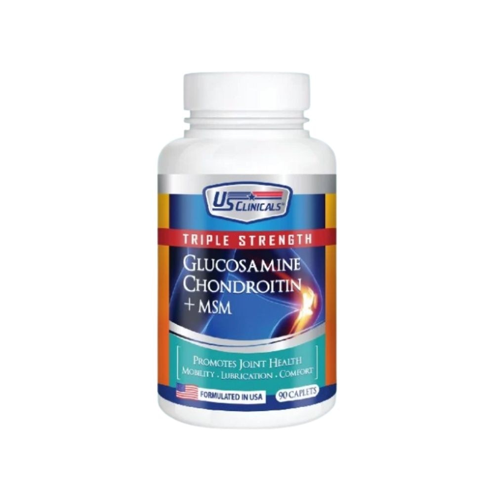 Triple Strength With Glucosamine Chondroitin + MSM For Joint Health 90s