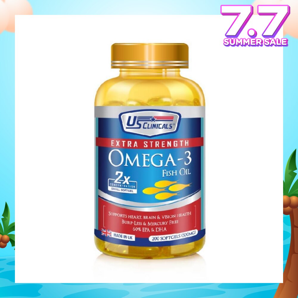 Extra Strength Omega-3 Fish Oil Softgel 200s