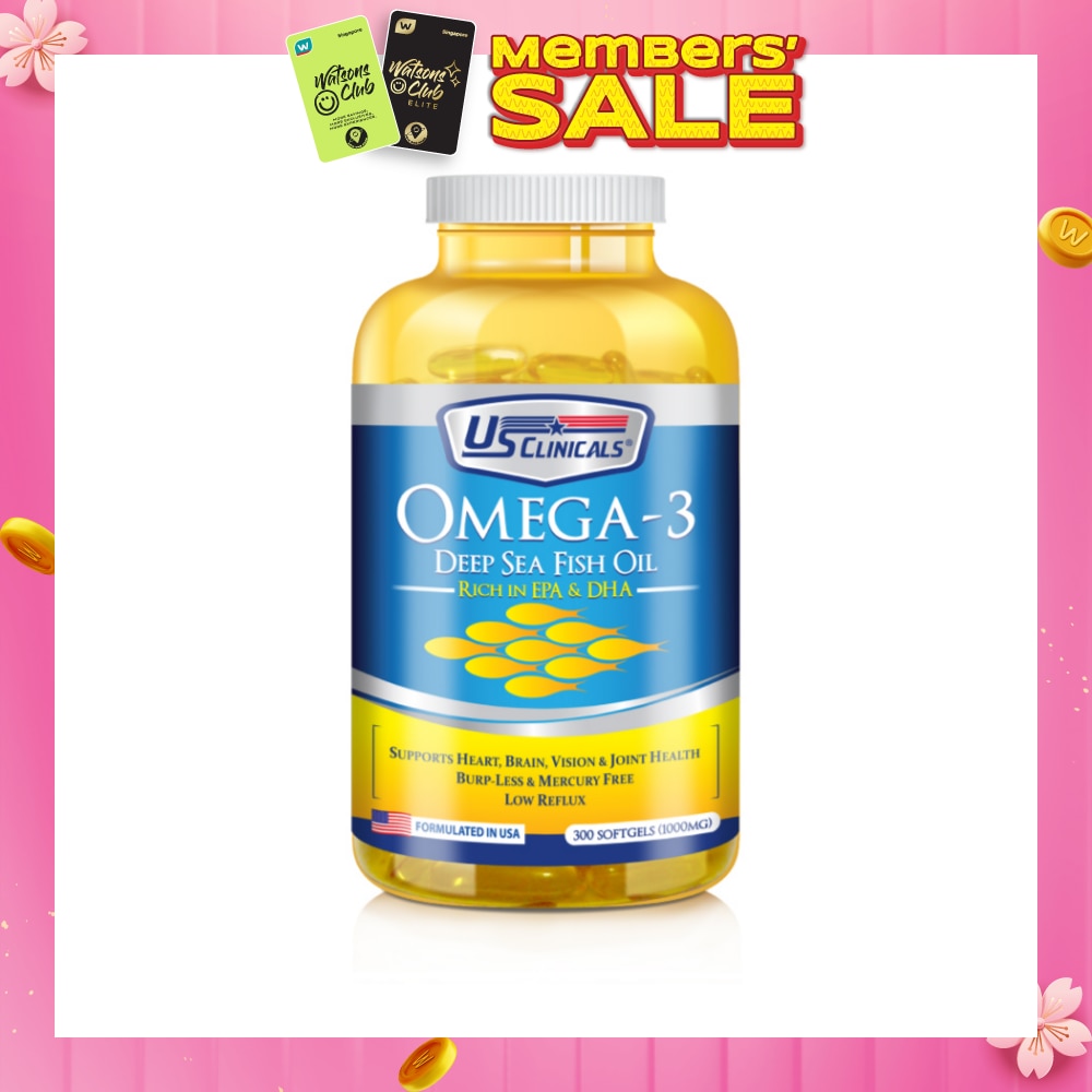 Omega-3 Deep Sea Fish Oil 300's
