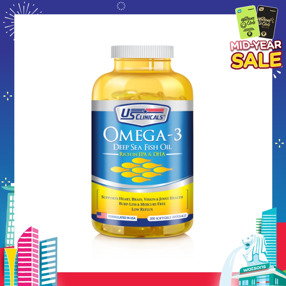 Omega-3 Deep Sea Fish Oil 300's