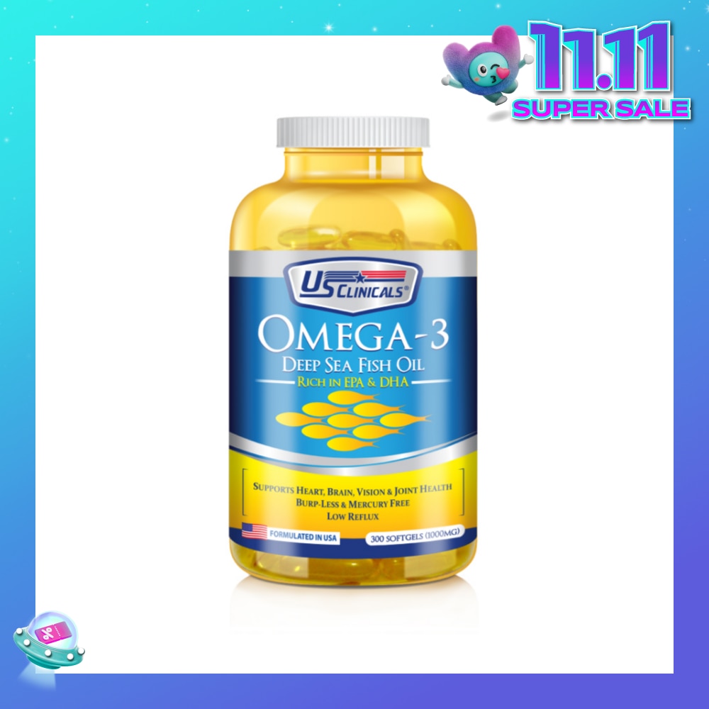 Omega-3 Deep Sea Fish Oil 300's
