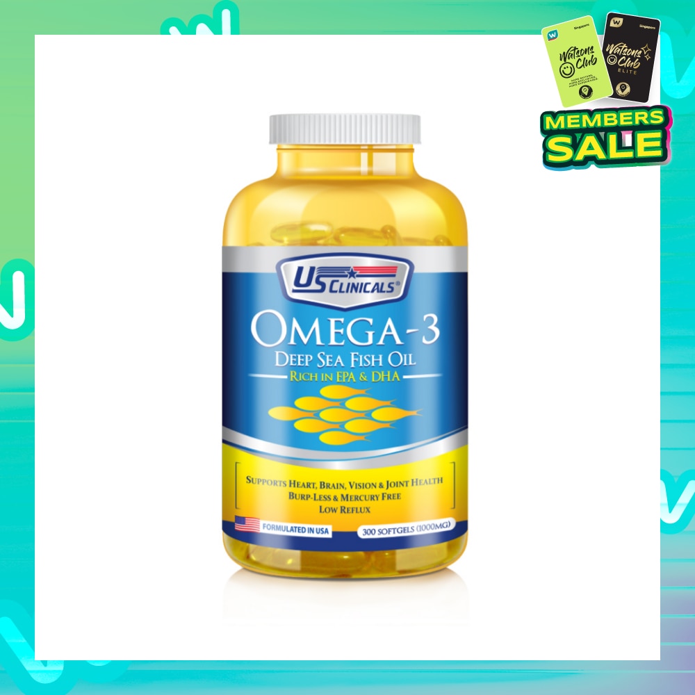 Omega-3 Deep Sea Fish Oil 300's