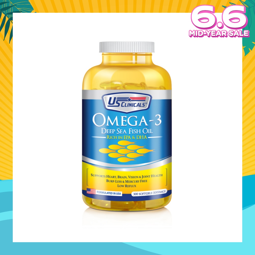Omega-3 Deep Sea Fish Oil 300's