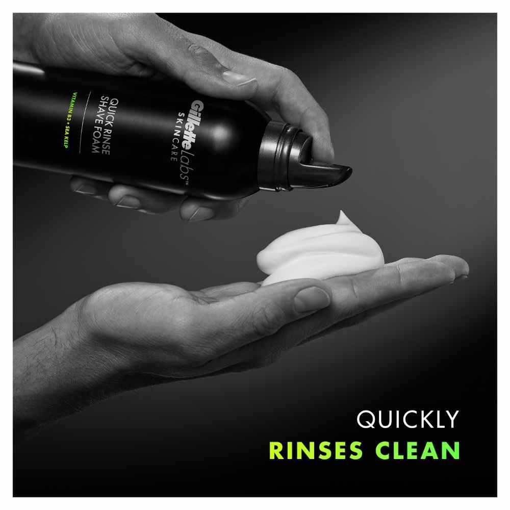 Labs Skincare Quick Rinse Shave Foam 240ml