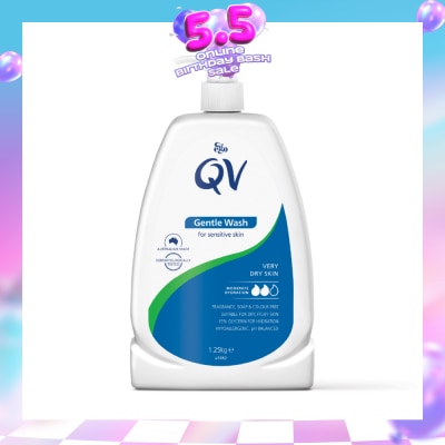 EGO QV - QV Gentle Wash (For Dry + Sensitive & Eczema-Prone Skin) 1.25kg