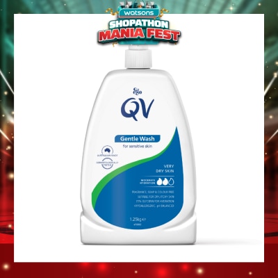 EGO QV - QV Gentle Wash (For Dry + Sensitive & Eczema-Prone Skin) 1.25kg