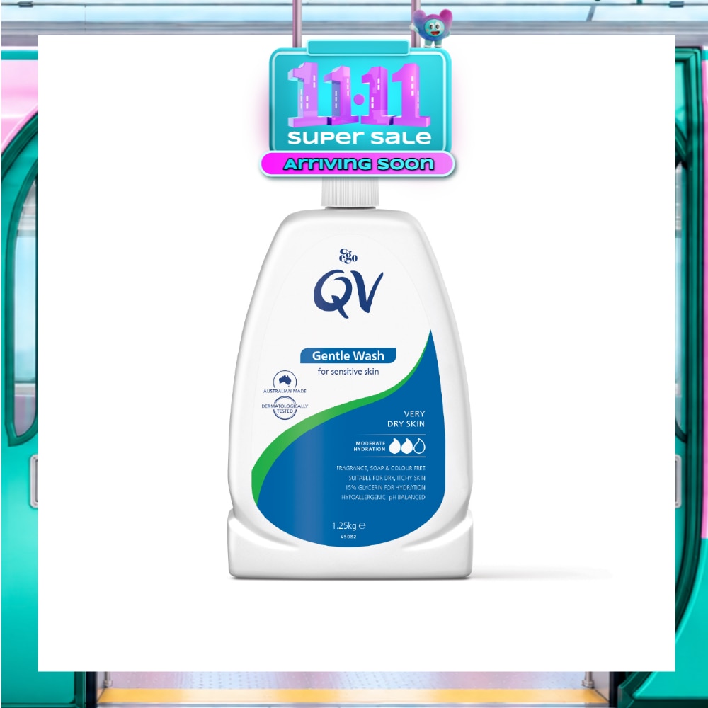 QV Gentle Wash (For Dry + Sensitive & Eczema Prone Skin) 1.25kg image