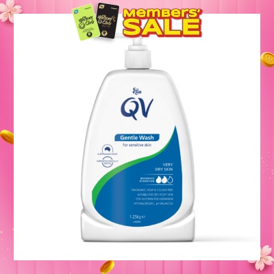 EGO QV QV Gentle Wash (For Dry + Sensitive & Eczema-Prone Skin) 1.25kg