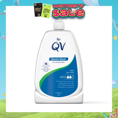 EGO QV - QV Gentle Wash (For Dry + Sensitive & Eczema-Prone Skin) 1.25kg