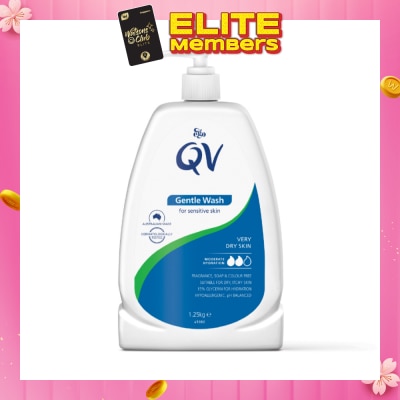 EGO QV QV Gentle Wash (For Dry + Sensitive & Eczema-Prone Skin) 1.25kg