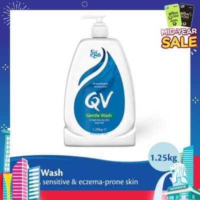 EGO QV QV Gentle Wash (For Dry + Sensitive & Eczema-Prone Skin) 1.25kg
