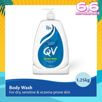 EGO QV QV Gentle Wash (For Dry + Sensitive & Eczema-Prone Skin) 1.25kg