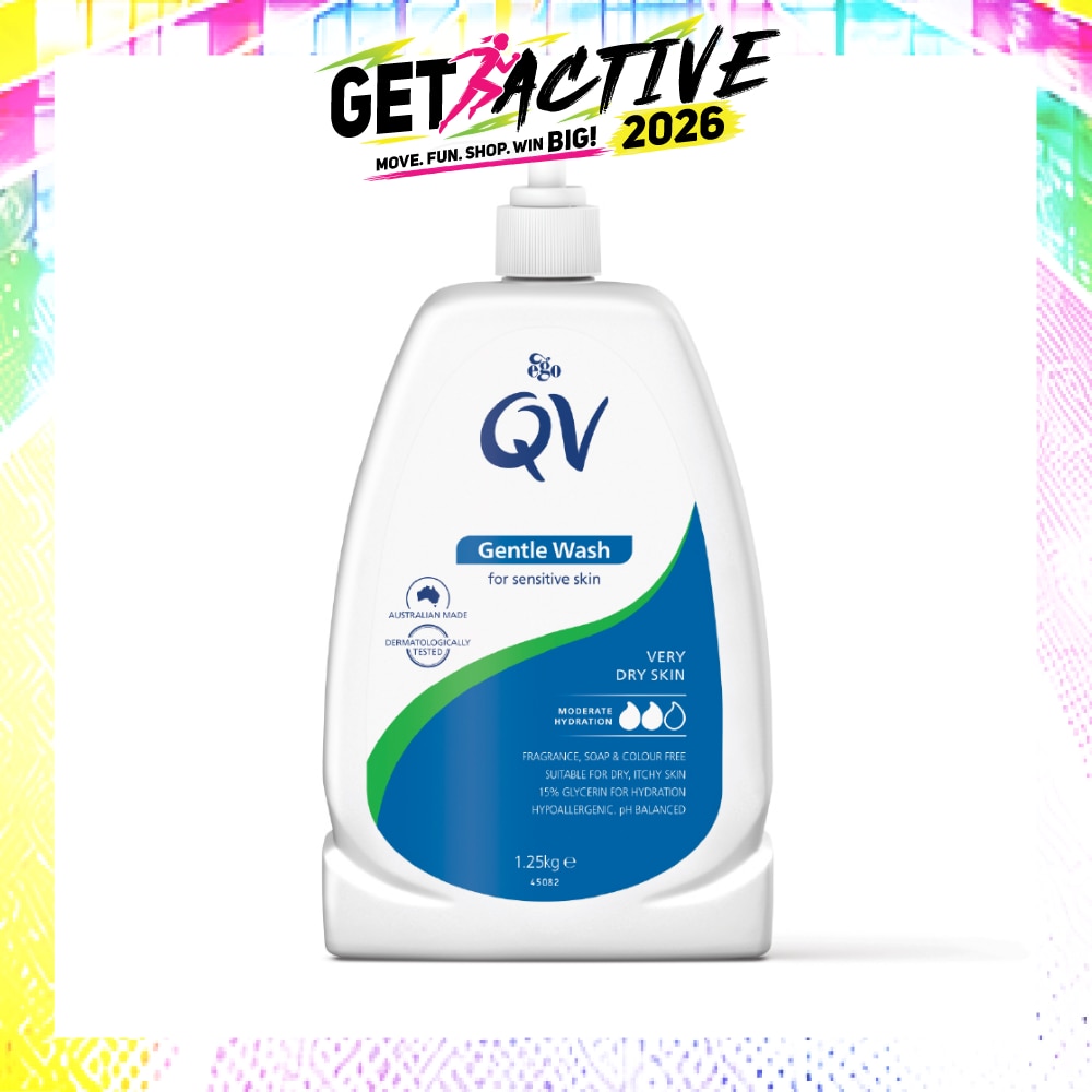 QV Gentle Wash (For Dry + Sensitive & Eczema-Prone Skin) 1.25kg image