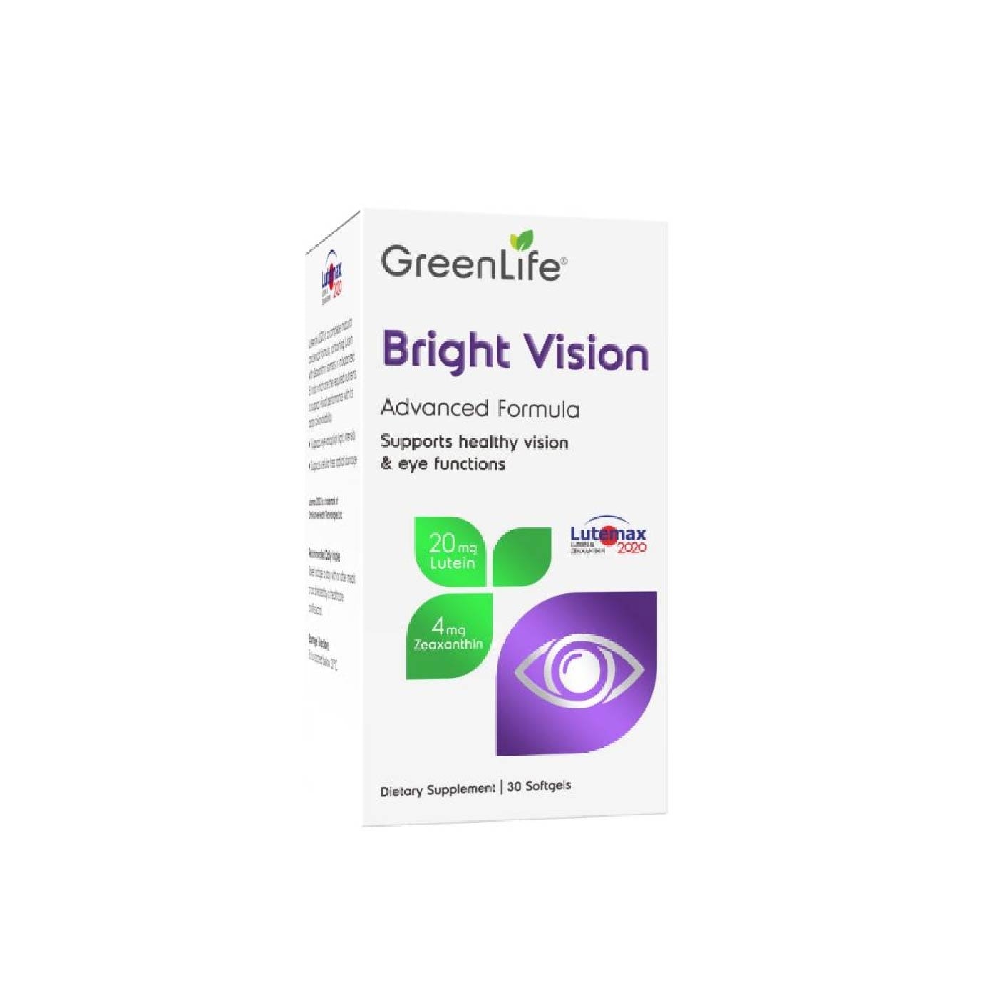 Bright Vision Dietary Supplement Capsule (For Healthy Eyes & Vision) Bundle Set 1s image