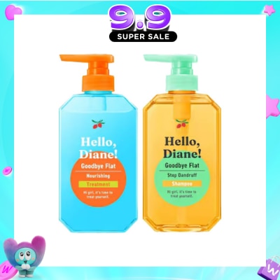 MOIST DIANE - Hello, Diane! Goodbye Flat Nourishing & Stop Dandruff Hair Care Bundle Set 1s image
