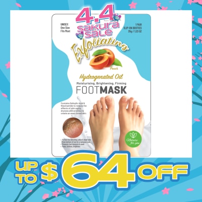 AF MEDI - Medi Peach Exfoliation Foot Mask 1s