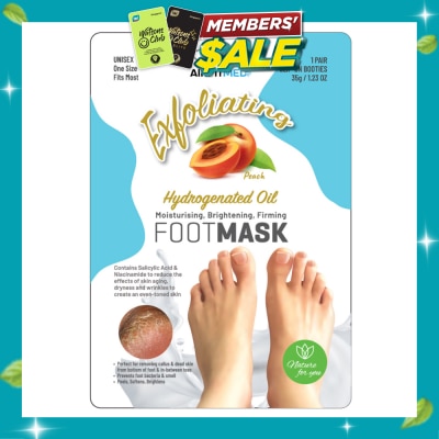 AF MEDI Medi Peach Exfoliation Foot Mask 1s image