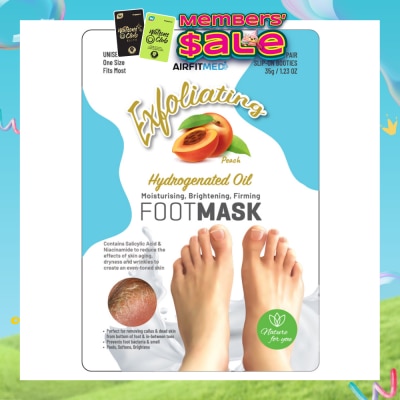 AF MEDI - Medi Peach Exfoliation Foot Mask 1s