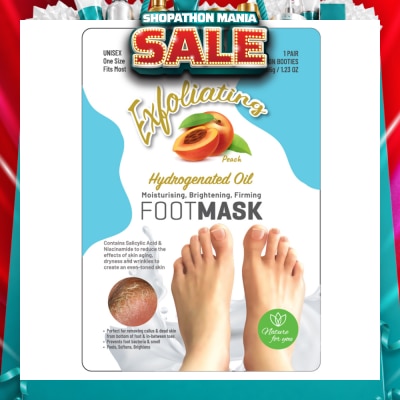 AF MEDI - Medi Peach Exfoliation Foot Mask 1s