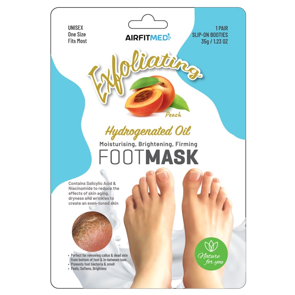 Medi Peach Exfoliation Foot Mask 1s