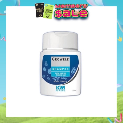 ICM PHARMA - Growell Shampoo 75ml