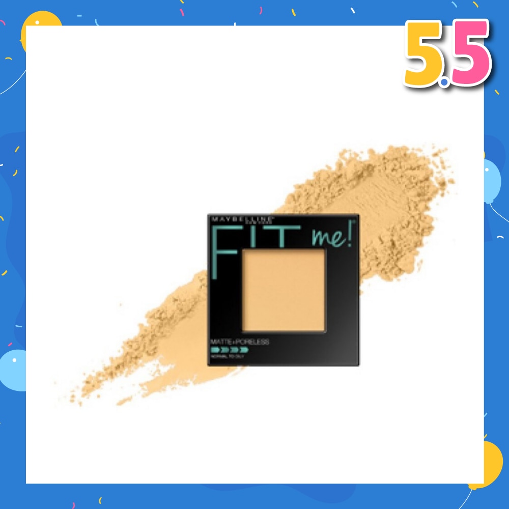 MAYBELLINE Fit Me Matte Poreless Powder 120 Classic Ivory 1s