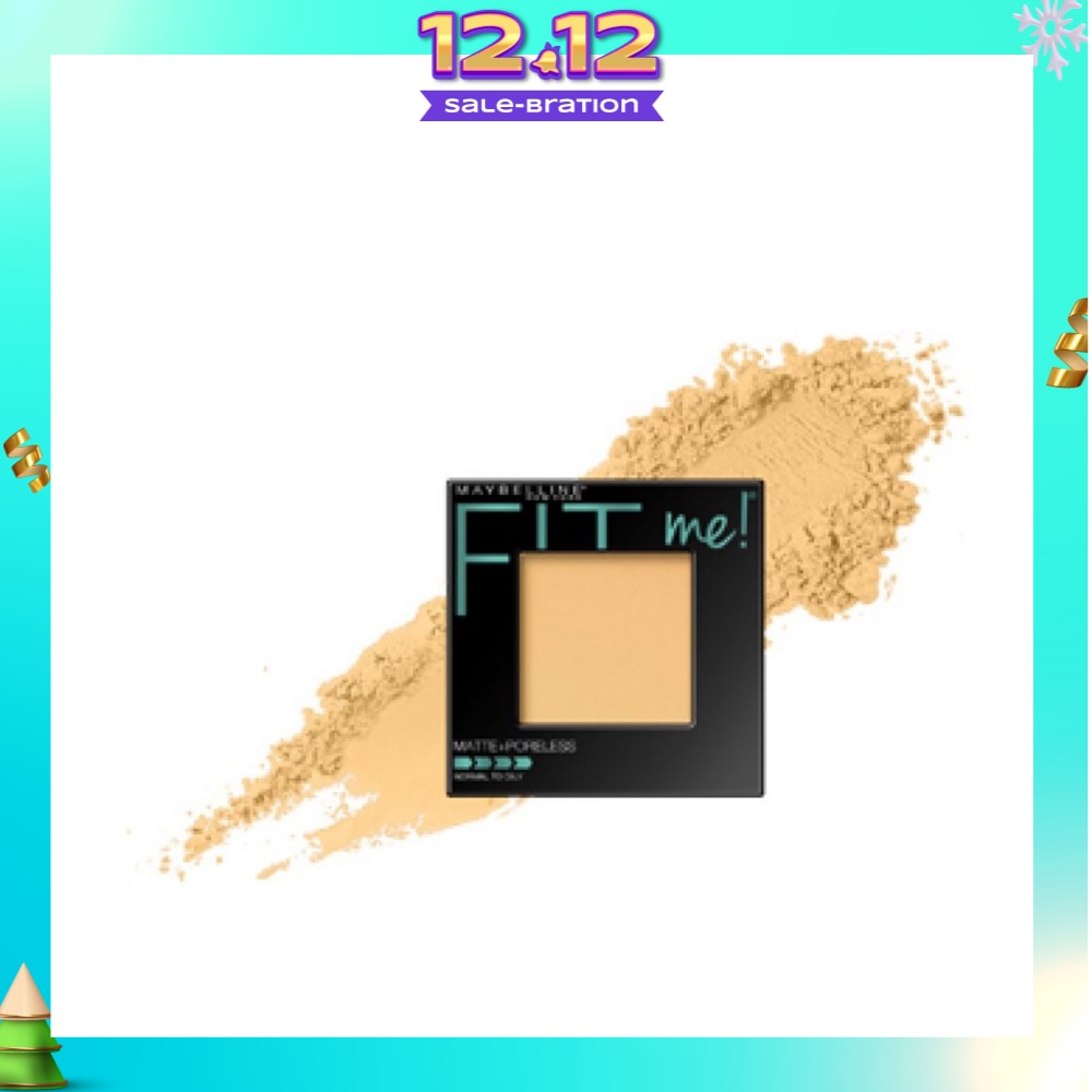 MAYBELLINE Fit Me Matte Poreless Powder 120 Classic Ivory 1s