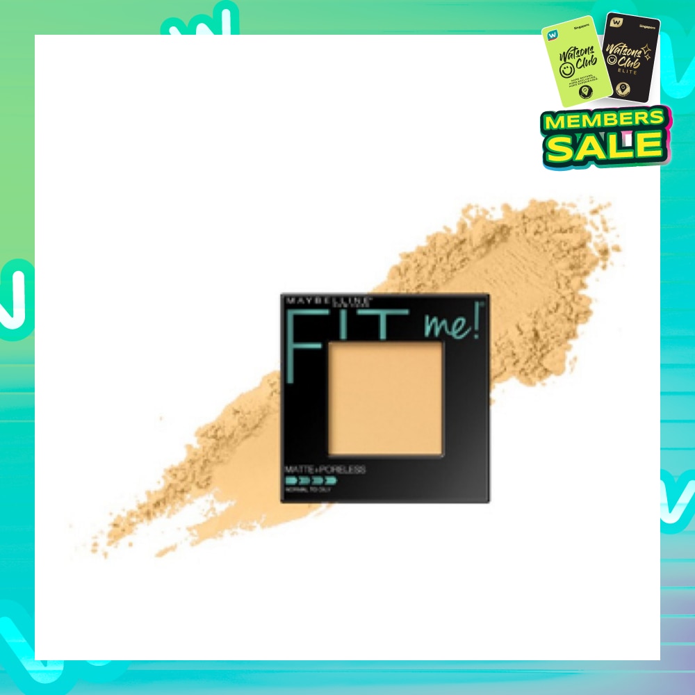 MAYBELLINE Fit Me Matte Poreless Powder 120 Classic Ivory 1s